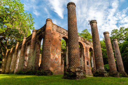 Beautiful Ruins of the Old Sheldon Church