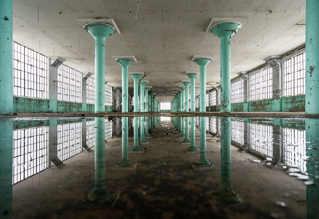 Factory Reflection Pool