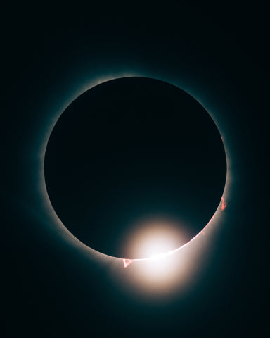 Eclipse Over Northeast Ohio - Glow