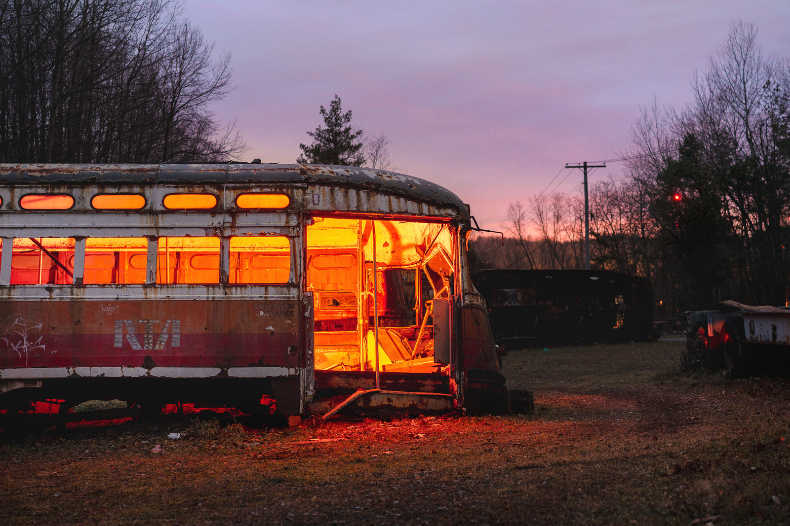 Evening in the Graveyard