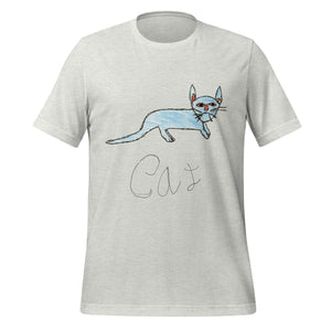 cat sketch t shirt