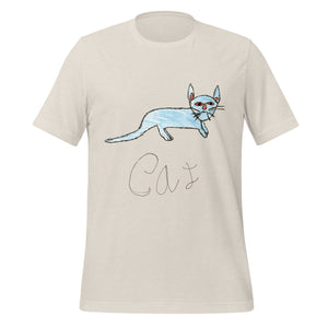 cat sketch t shirt